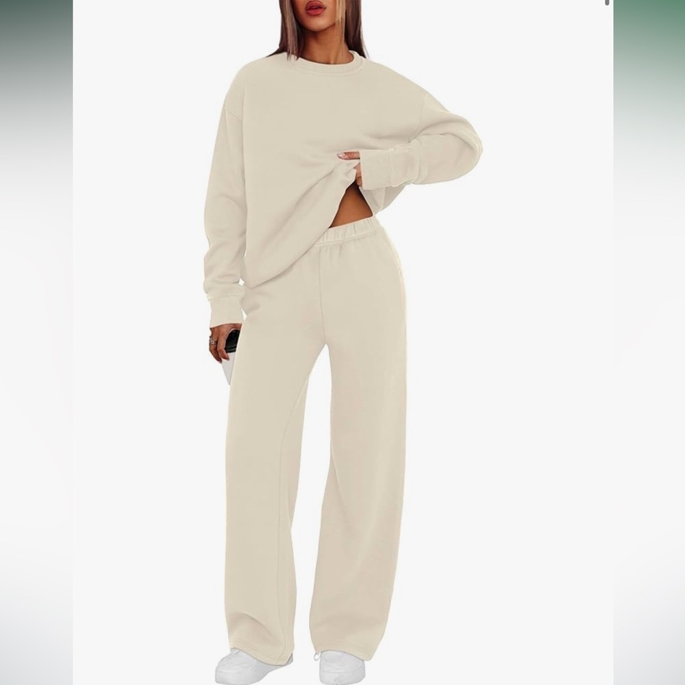 Women's Cream Lounge Set